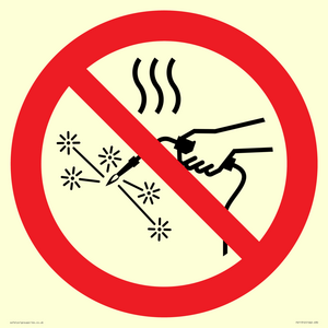 PV11312: Prohibition: Hot works prohibited