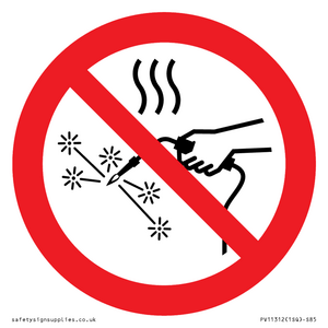 PV11312: Prohibition: Hot works prohibited