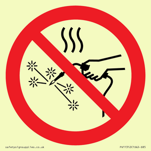PV11312: Prohibition: Hot works prohibited