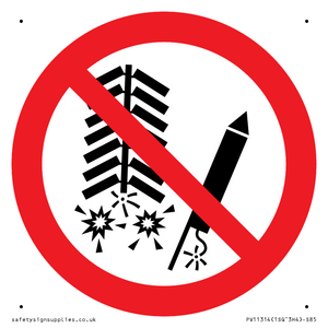 PV11314: Prohibition: Do not set off fireworks