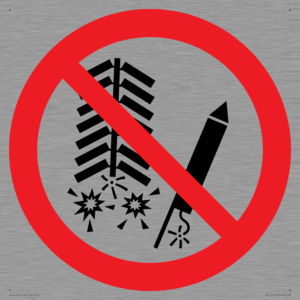 PV11314: Prohibition: Do not set off fireworks