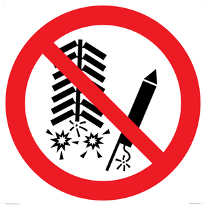 PV11314: Prohibition: Do not set off fireworks