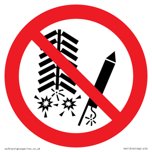 PV11314: Prohibition: Do not set off fireworks