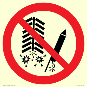 PV11314: Prohibition: Do not set off fireworks