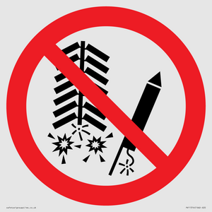 PV11314: Prohibition: Do not set off fireworks