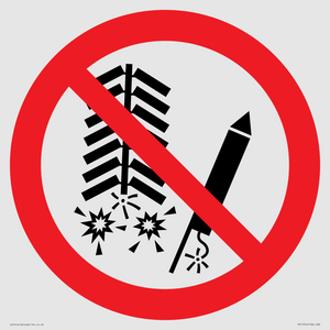 PV11314: Prohibition: Do not set off fireworks