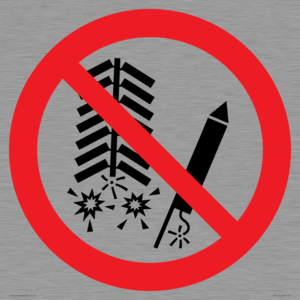 PV11314: Prohibition: Do not set off fireworks