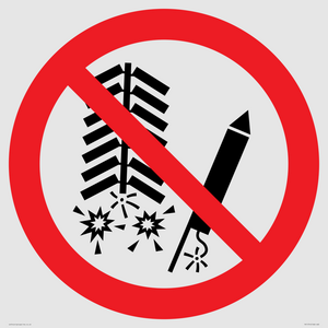 PV11314: Prohibition: Do not set off fireworks