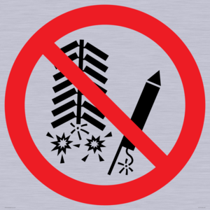 PV11314: Prohibition: Do not set off fireworks