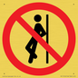PV11316: Prohibition: No leaning against