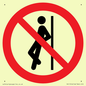PV11316: Prohibition: No leaning against