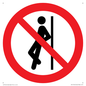 PV11316: Prohibition: No leaning against