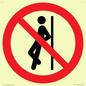 PV11316: Prohibition: No leaning against