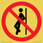 PV11316: Prohibition: No leaning against