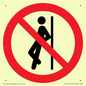 PV11316: Prohibition: No leaning against