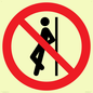 PV11316: Prohibition: No leaning against