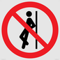 PV11316: Prohibition: No leaning against