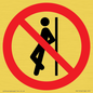 PV11316: Prohibition: No leaning against