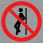 PV11316: Prohibition: No leaning against