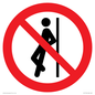 PV11316: Prohibition: No leaning against