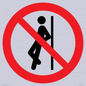 PV11316: Prohibition: No leaning against