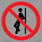 PV11316: Prohibition: No leaning against