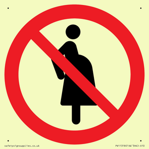 PV11318: Prohibition: Not for pregnant women