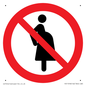 PV11318: Prohibition: Not for pregnant women