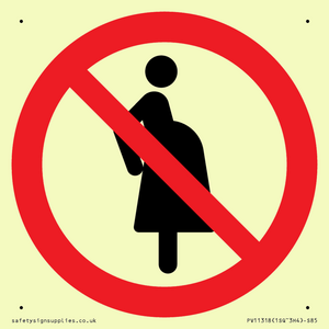 PV11318: Prohibition: Not for pregnant women