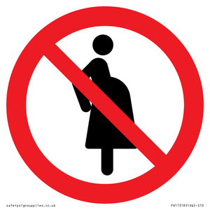 PV11318: Prohibition: Not for pregnant women