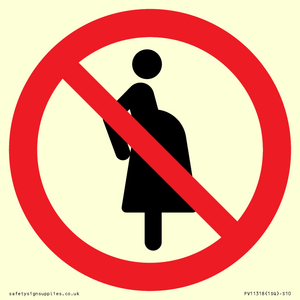 PV11318: Prohibition: Not for pregnant women
