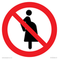 PV11318: Prohibition: Not for pregnant women