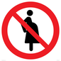 PV11318: Prohibition: Not for pregnant women
