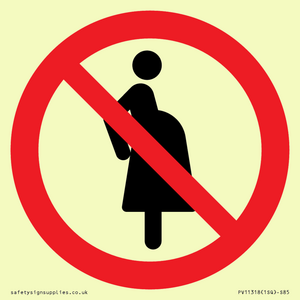 PV11318: Prohibition: Not for pregnant women