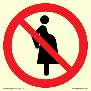 PV11318: Prohibition: Not for pregnant women