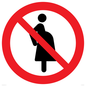 PV11318: Prohibition: Not for pregnant women
