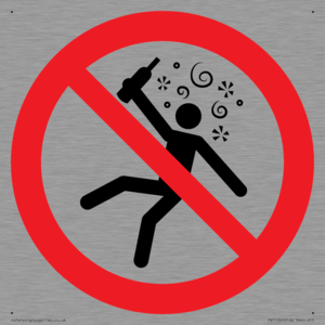 PV11320: Prohibition: Not for people in the state of intoxication
