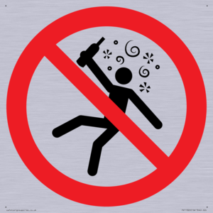 PV11320: Prohibition: Not for people in the state of intoxication
