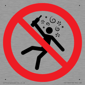 PV11320: Prohibition: Not for people in the state of intoxication