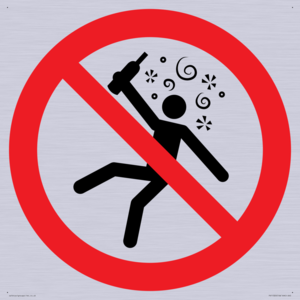 PV11320: Prohibition: Not for people in the state of intoxication