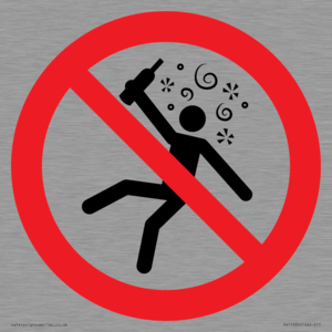 PV11320: Prohibition: Not for people in the state of intoxication