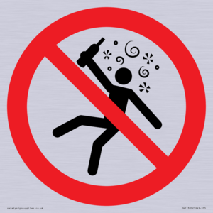 PV11320: Prohibition: Not for people in the state of intoxication