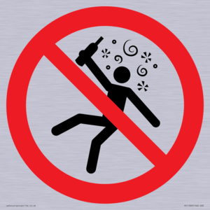 PV11320: Prohibition: Not for people in the state of intoxication