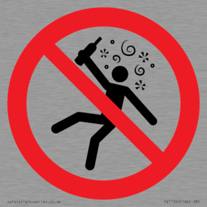 PV11320: Prohibition: Not for people in the state of intoxication