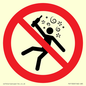 PV11320: Prohibition: Not for people in the state of intoxication