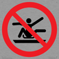 PV11326: Prohibition: Do not stretch out of toboggan
