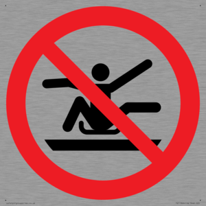 PV11326: Prohibition: Do not stretch out of toboggan