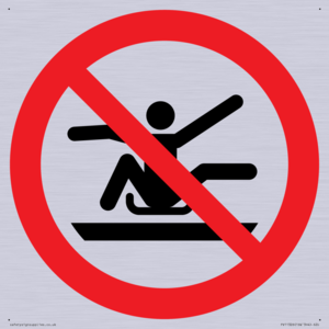 PV11326: Prohibition: Do not stretch out of toboggan
