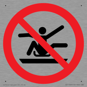 PV11326: Prohibition: Do not stretch out of toboggan