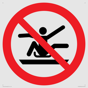 PV11326: Prohibition: Do not stretch out of toboggan